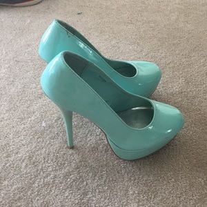 Aqua heels